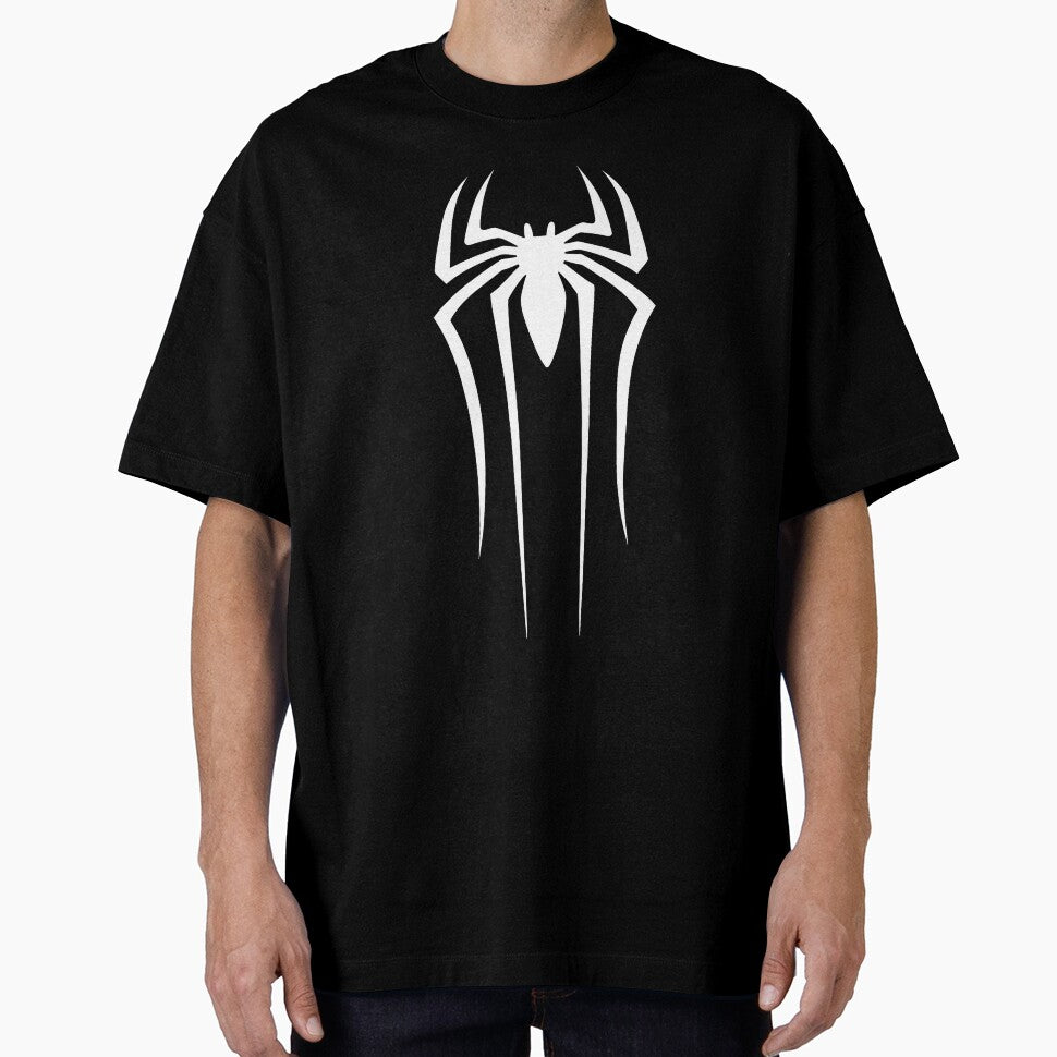 White Spider Casual Print T-Shirt