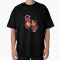 spiderman kiss Casual Print T-Shirt