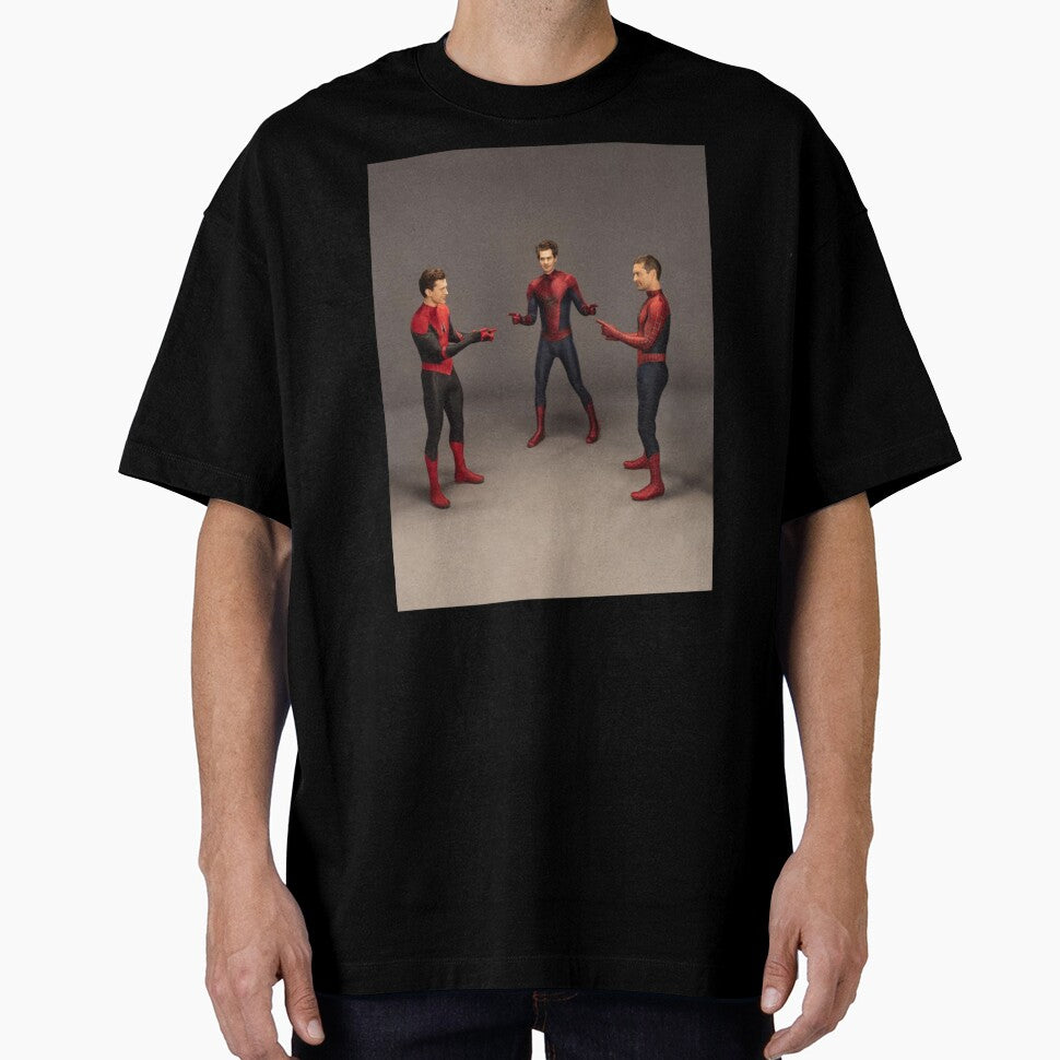 Three Spiders Meme Retro Style Tee
