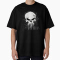 Marvel Studios SpiderMan Punisher Skull Design Classic Graphic Shirt