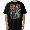 Spider-Man & Green Goblin's Wild Night - Candid Paparazzi Party Photo Vintage-Inspired T-Shirt