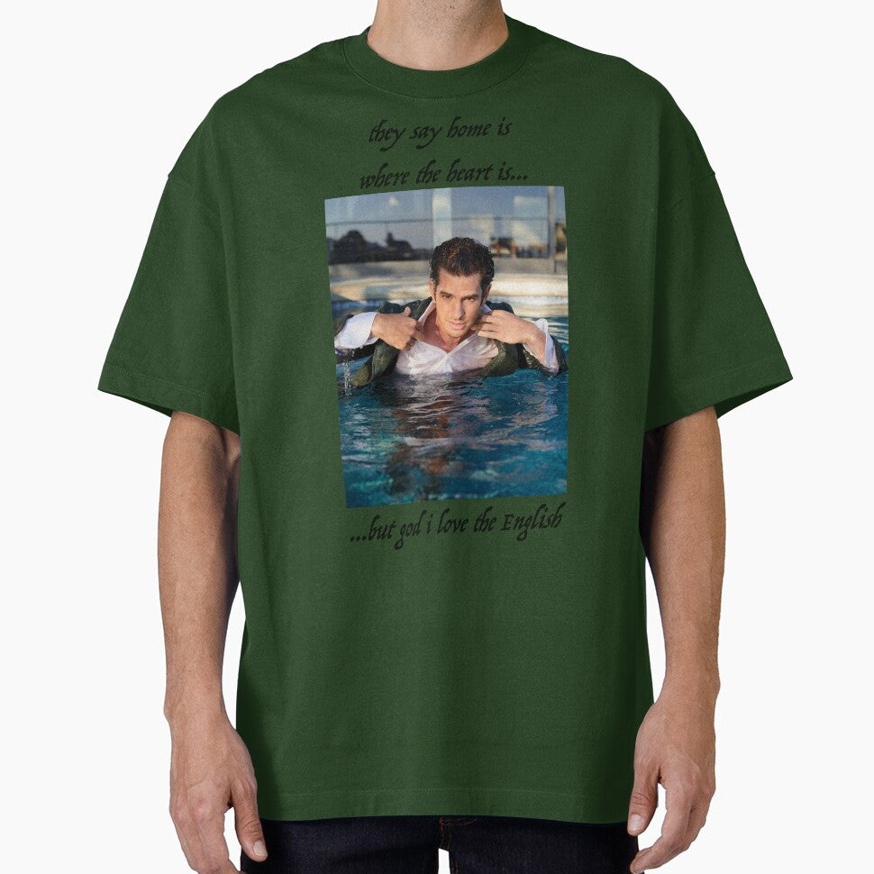 Andrew Garfield Photoshoot Casual Print T-Shirt