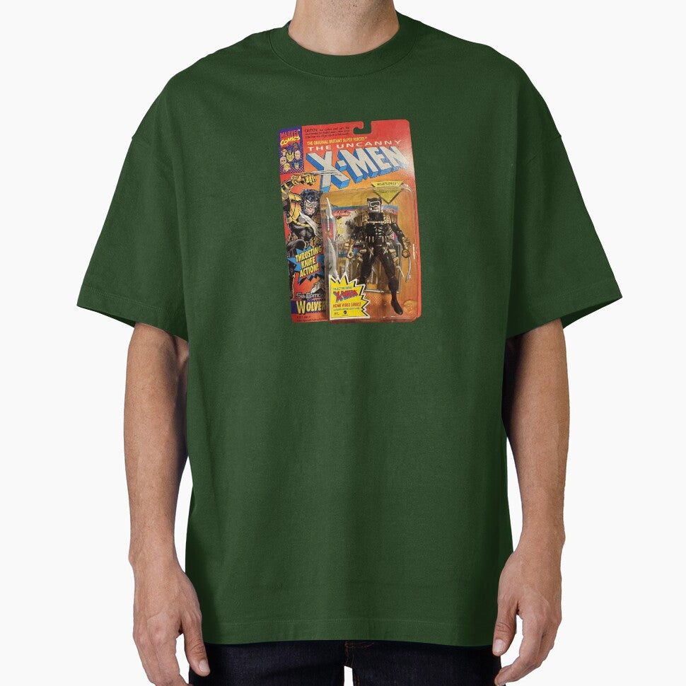5th Edition Wolverine Action Figure Casual Print T-Shirt