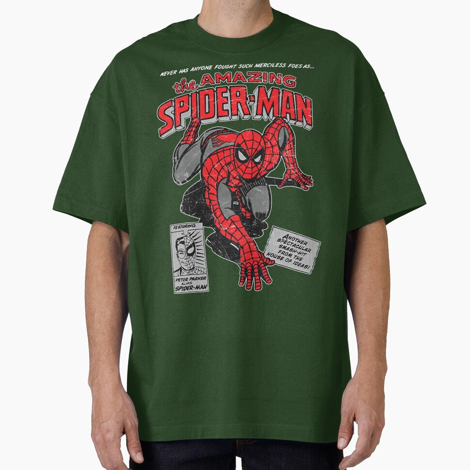 Amazing Web Hero Vintage Comic Style Action Superhero Retro Classic T Shirt Retro Style Tee