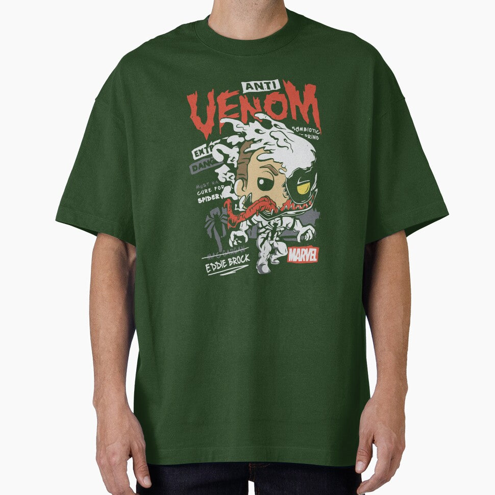 anti venom Casual Print T-Shirt