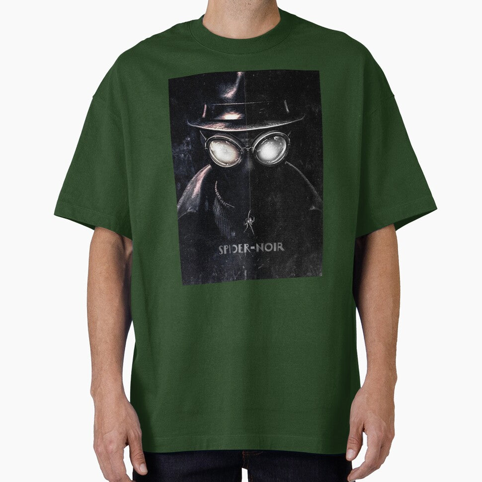 Black Spider Casual Print T-Shirt