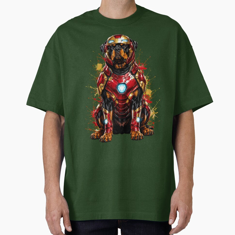 Dog Iron Casual Print T-Shirt