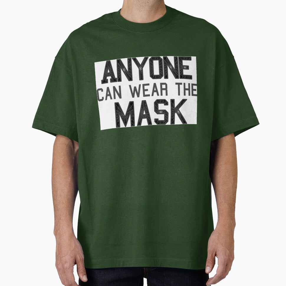 Anyone can wear the mask (Noir) Vintage-Inspired T-Shirt