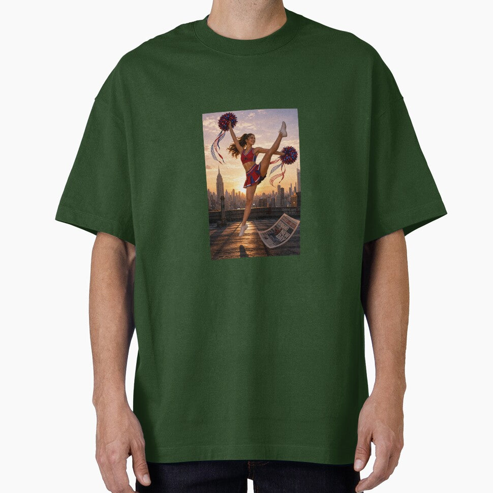 Cheerleader in Red Uniform Spiderman Brand New Day Vintage-Inspired T-Shirt