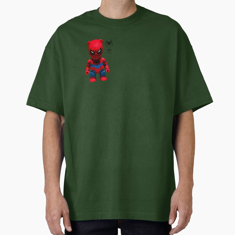 Bearbrick spider Casual Print T-Shirt