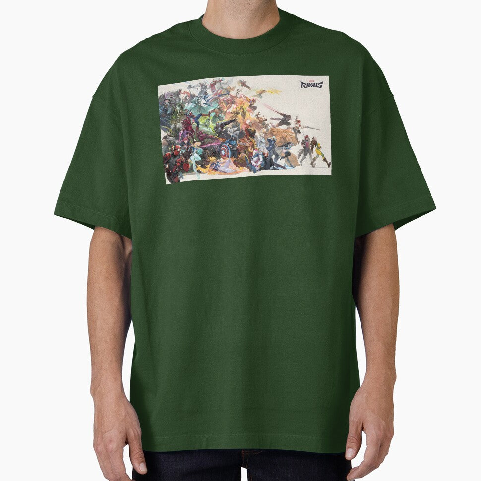 2026 Marvel Rivals Keyart Everyday Graphic Tee