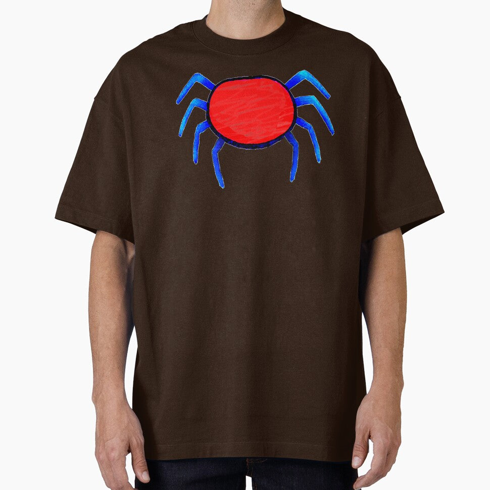 color spider symbol Vintage-Inspired T-Shirt