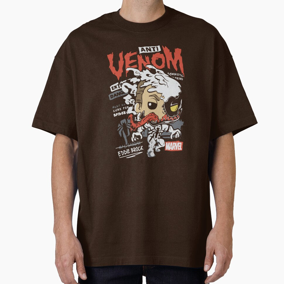anti venom Casual Print T-Shirt