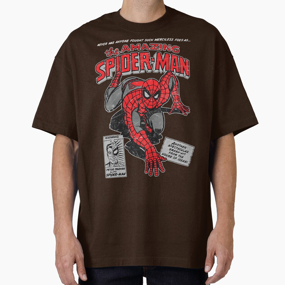 Amazing Web Hero Vintage Comic Style Action Superhero Retro Classic T Shirt Retro Style Tee