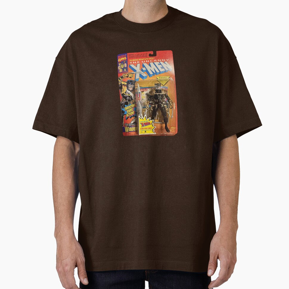 5th Edition Wolverine Action Figure Casual Print T-Shirt