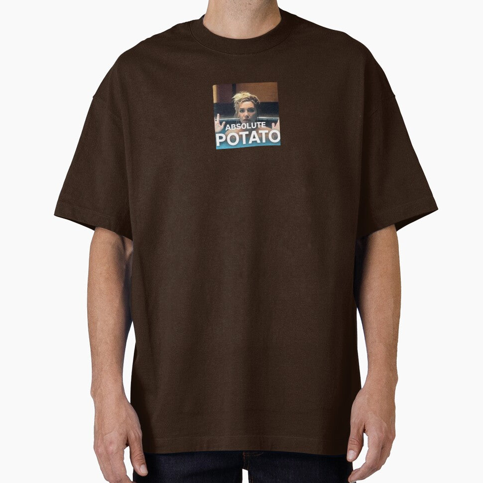 absolute potato yelena sticker Casual Print T-Shirt