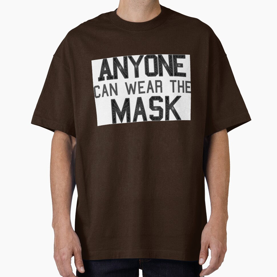 Anyone can wear the mask (Noir) Vintage-Inspired T-Shirt