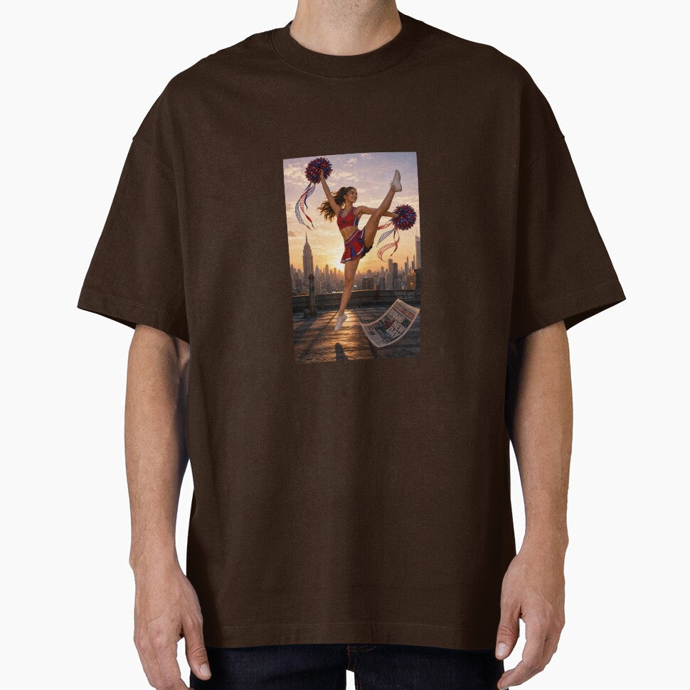 Cheerleader in Red Uniform Spiderman Brand New Day Vintage-Inspired T-Shirt