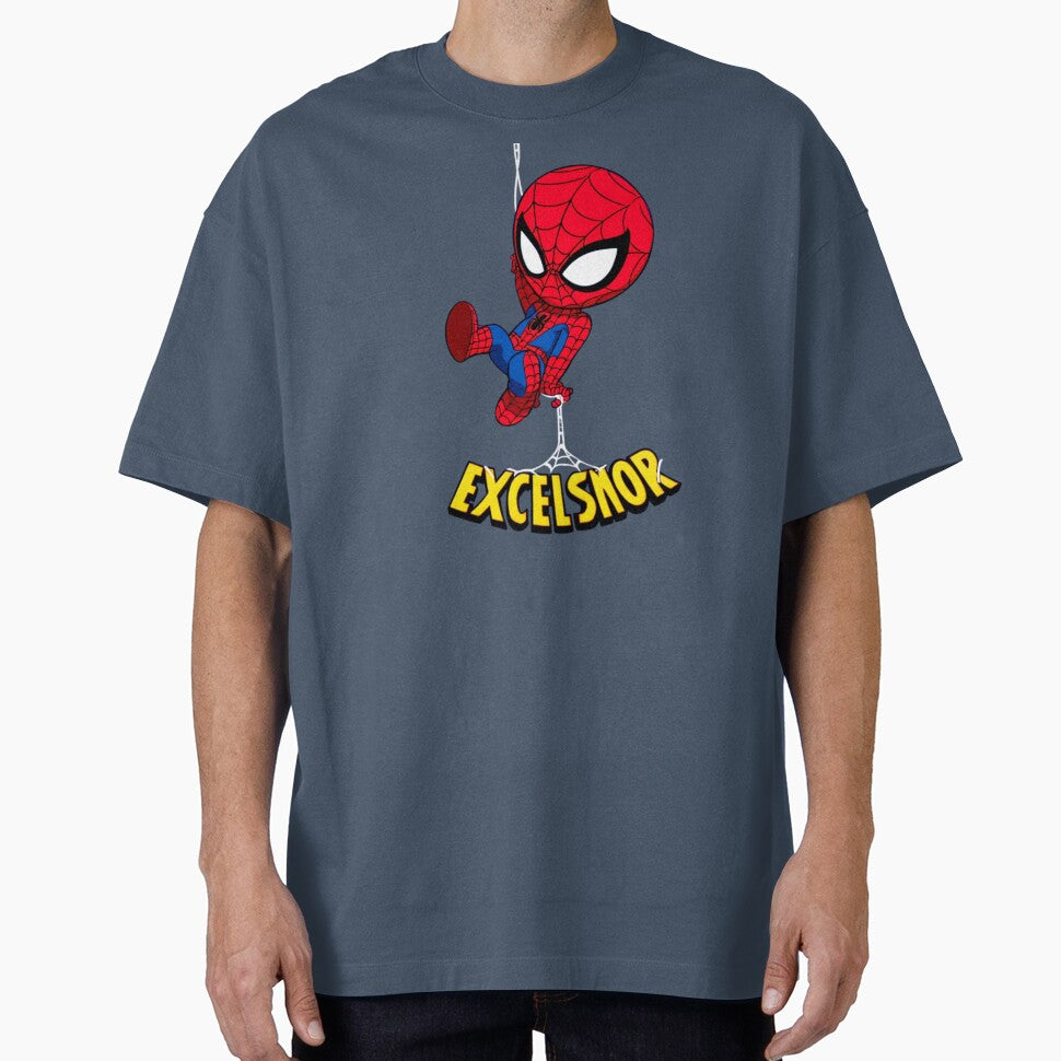 Chibi Spiderman Casual Print T-Shirt