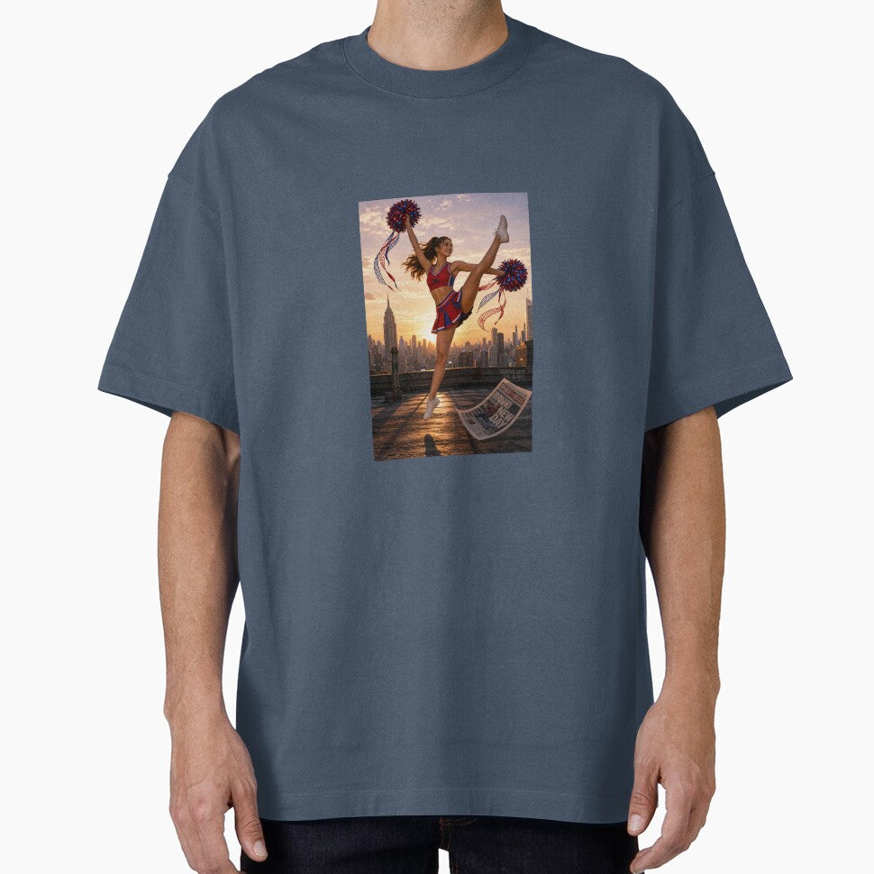 Cheerleader in Red Uniform Spiderman Brand New Day Vintage-Inspired T-Shirt