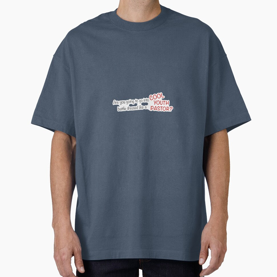 Are you going to go into battle dressed like a cool you pastor? Casual Print T-Shirt