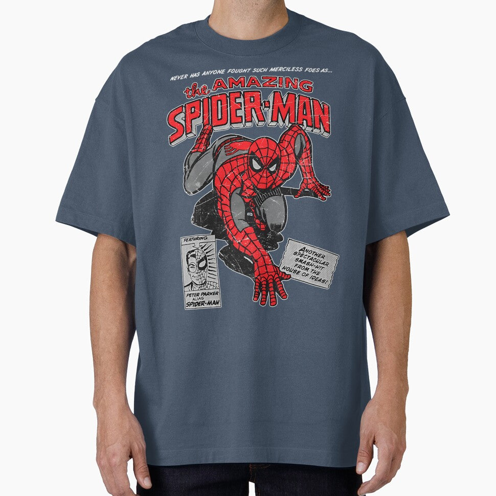 Amazing Web Hero Vintage Comic Style Action Superhero Retro Vintage-Inspired T-Shirt