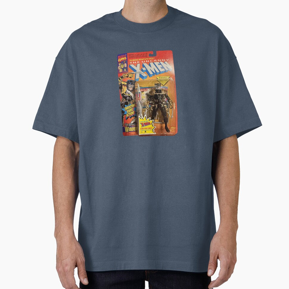 5th Edition Wolverine Action Figure Casual Print T-Shirt