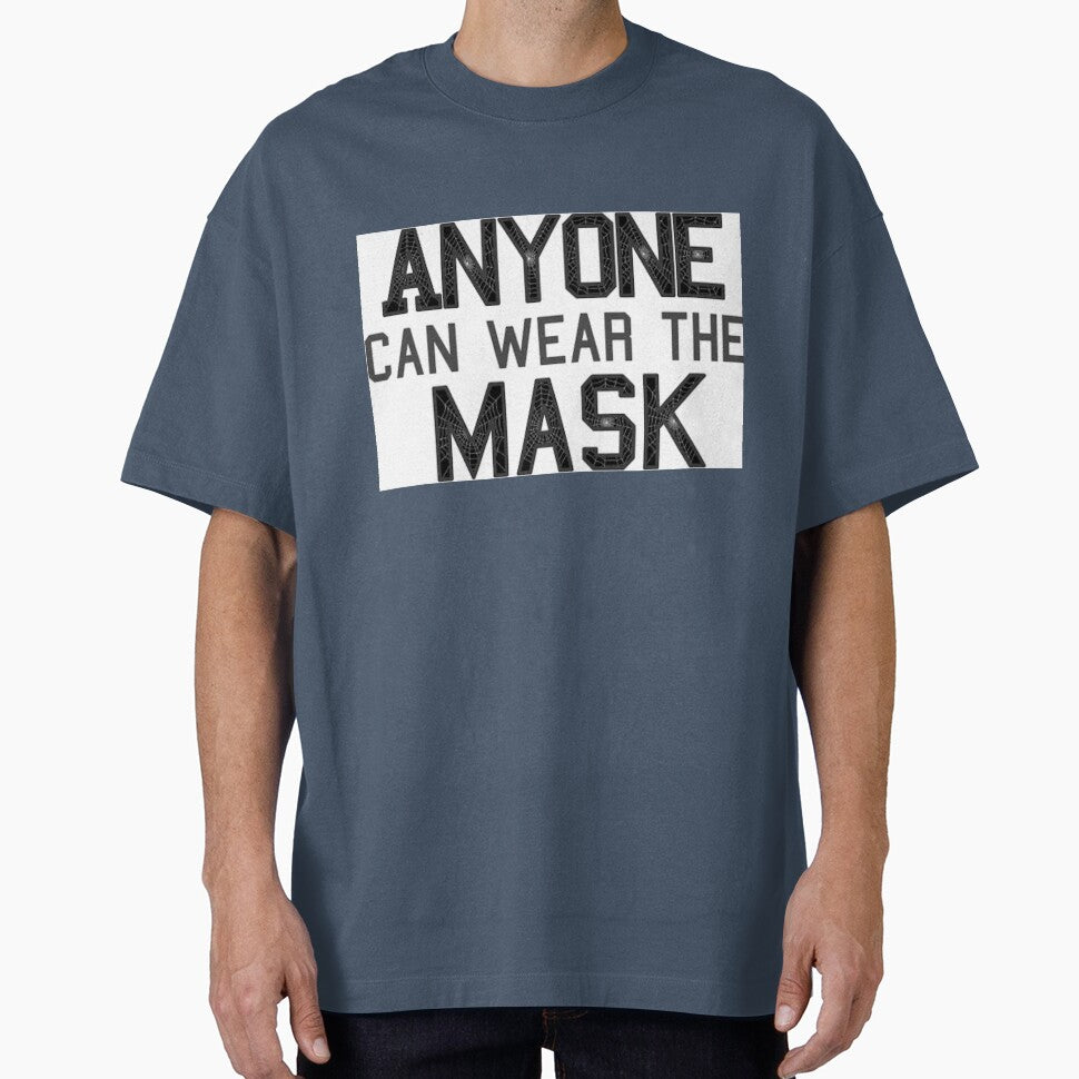 Anyone can wear the mask (Noir) Vintage-Inspired T-Shirt