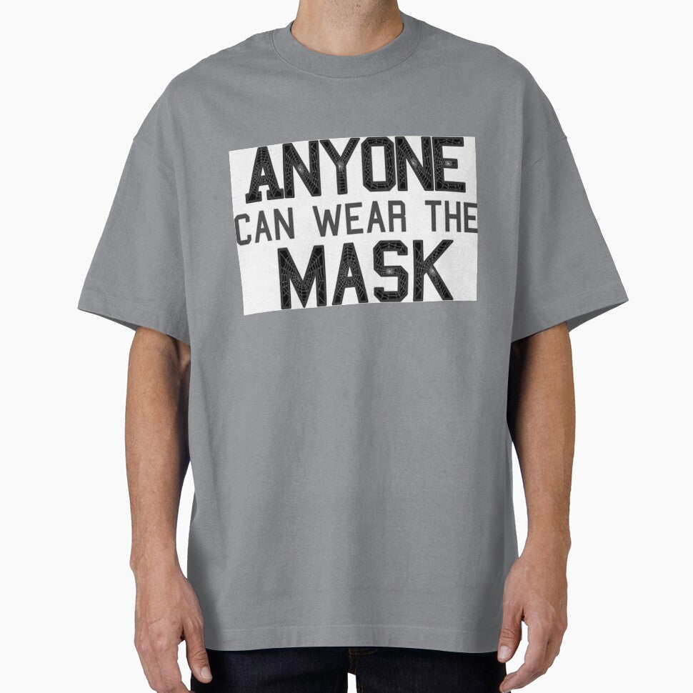 Anyone can wear the mask (Noir) Vintage-Inspired T-Shirt