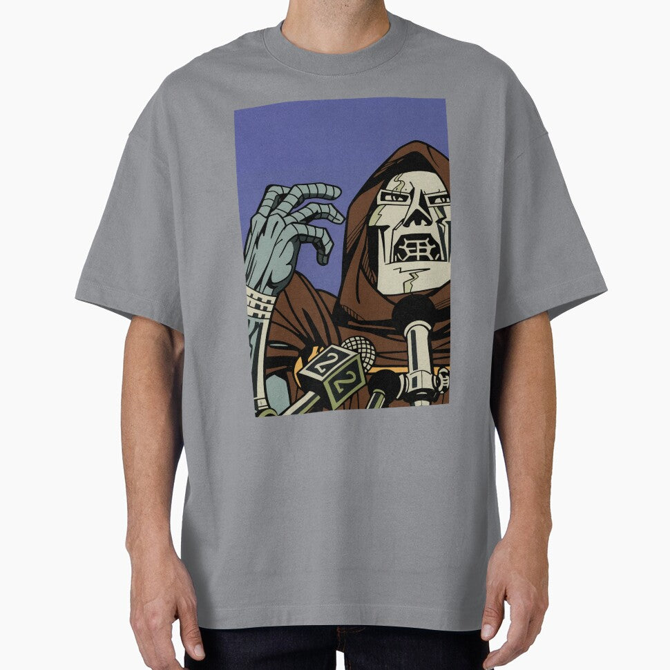 DOOM! Comic Book Supervillain Pop Art Classic Graphic Shirt