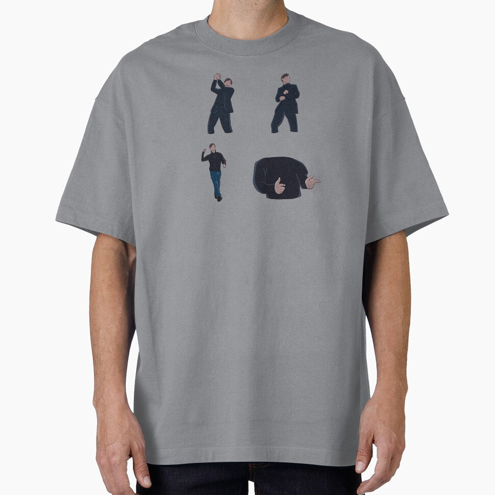 Bully Maguire Dancing Casual Print T-Shirt