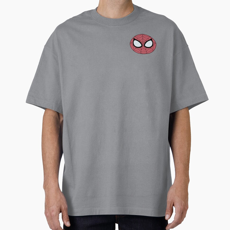 2. Children's Minimalist Spider-Man, Peter Parker, Marvel Comics, Blue Fan Art Vintage-Inspired T-Shirt