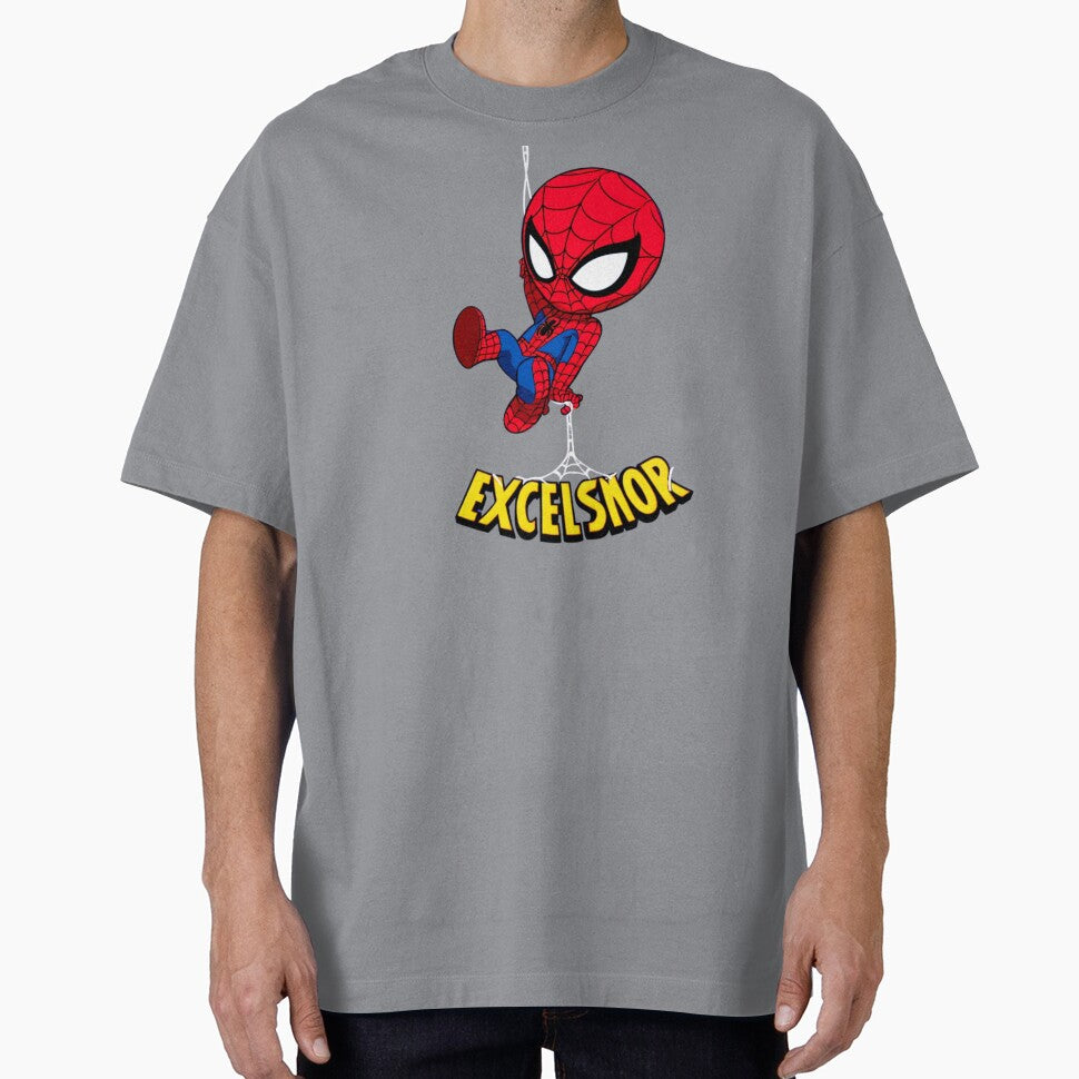 Chibi Spiderman Casual Print T-Shirt