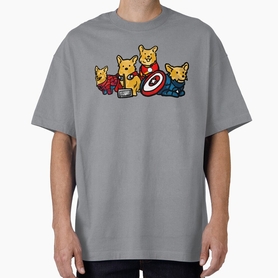 Corgs Assemble Graphic T-Shirt
