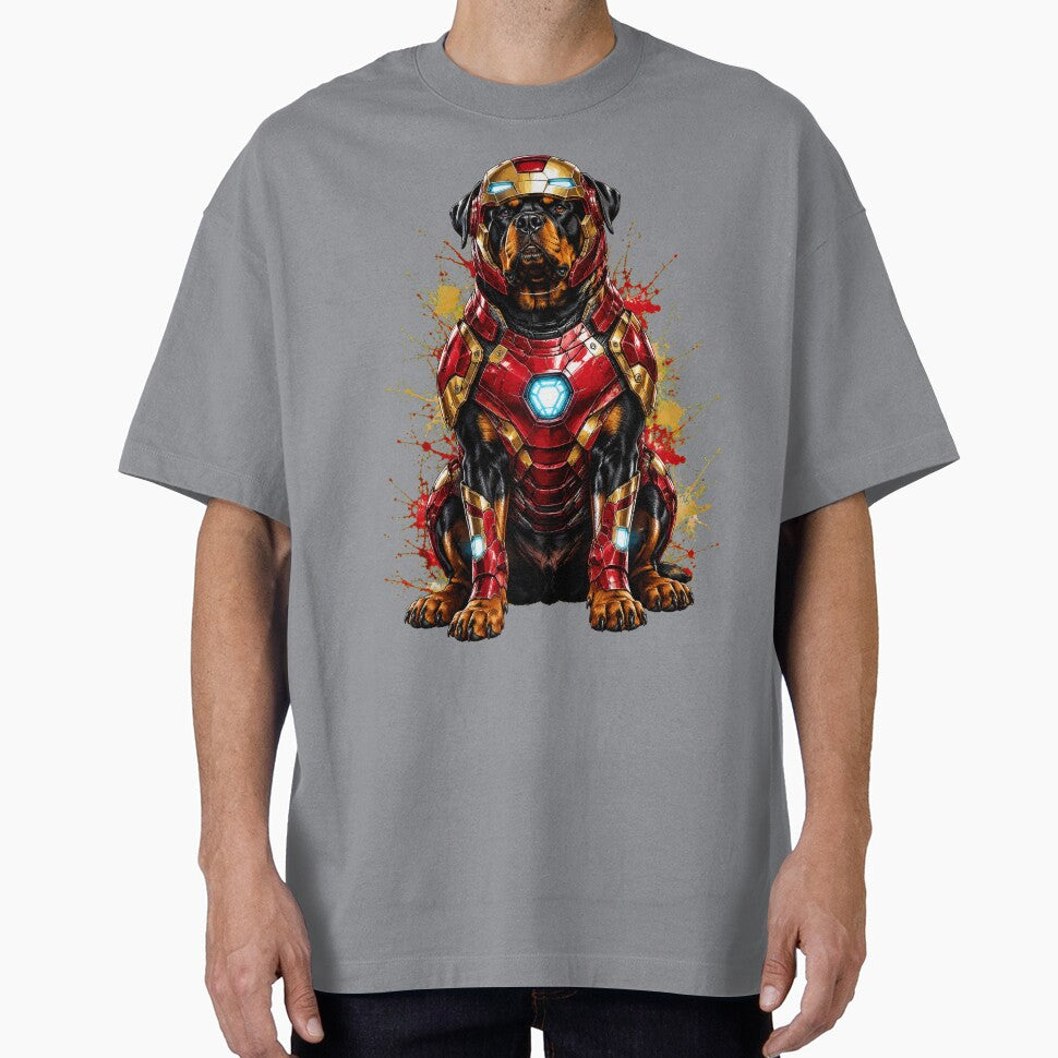 Dog Iron Casual Print T-Shirt