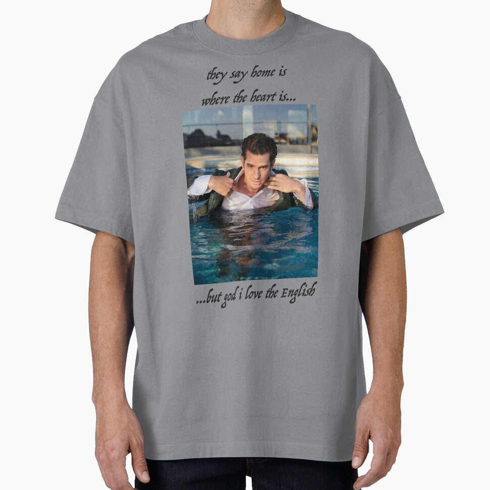 Andrew Garfield Photoshoot Casual Print T-Shirt