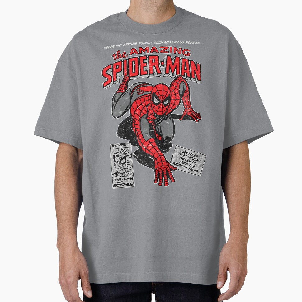 Amazing Web Hero Vintage Comic Style Action Superhero Retro Vintage-Inspired T-Shirt