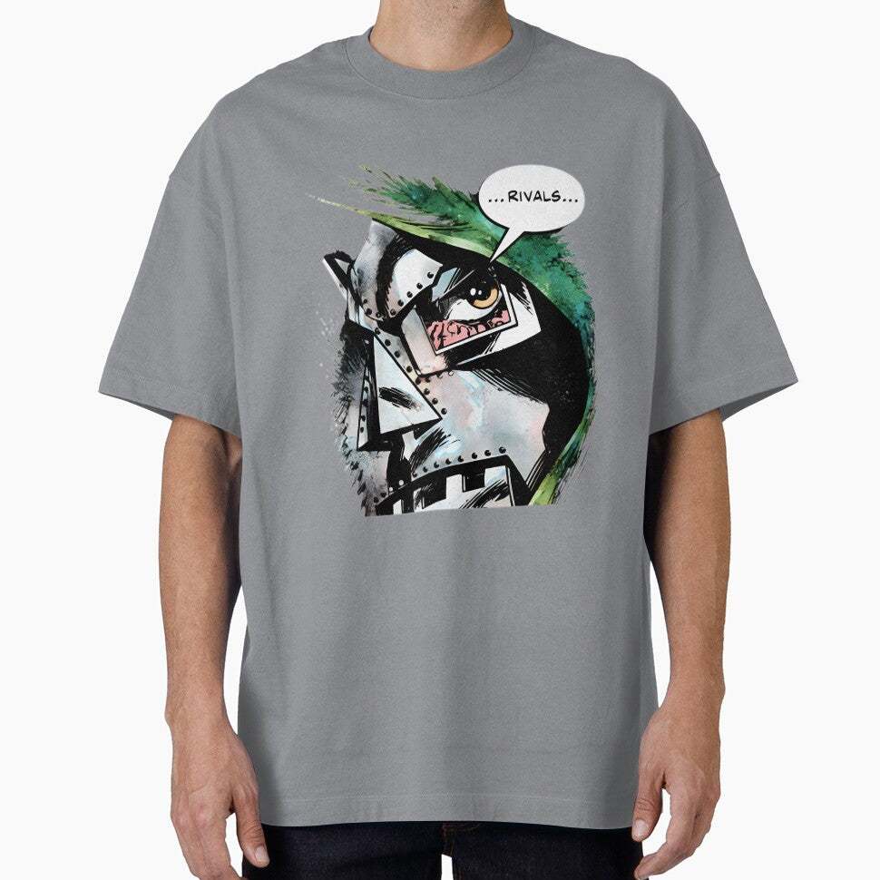 Dr Doom Marvel Villain Graphic Illustration | ????? Casual Print T-Shirt