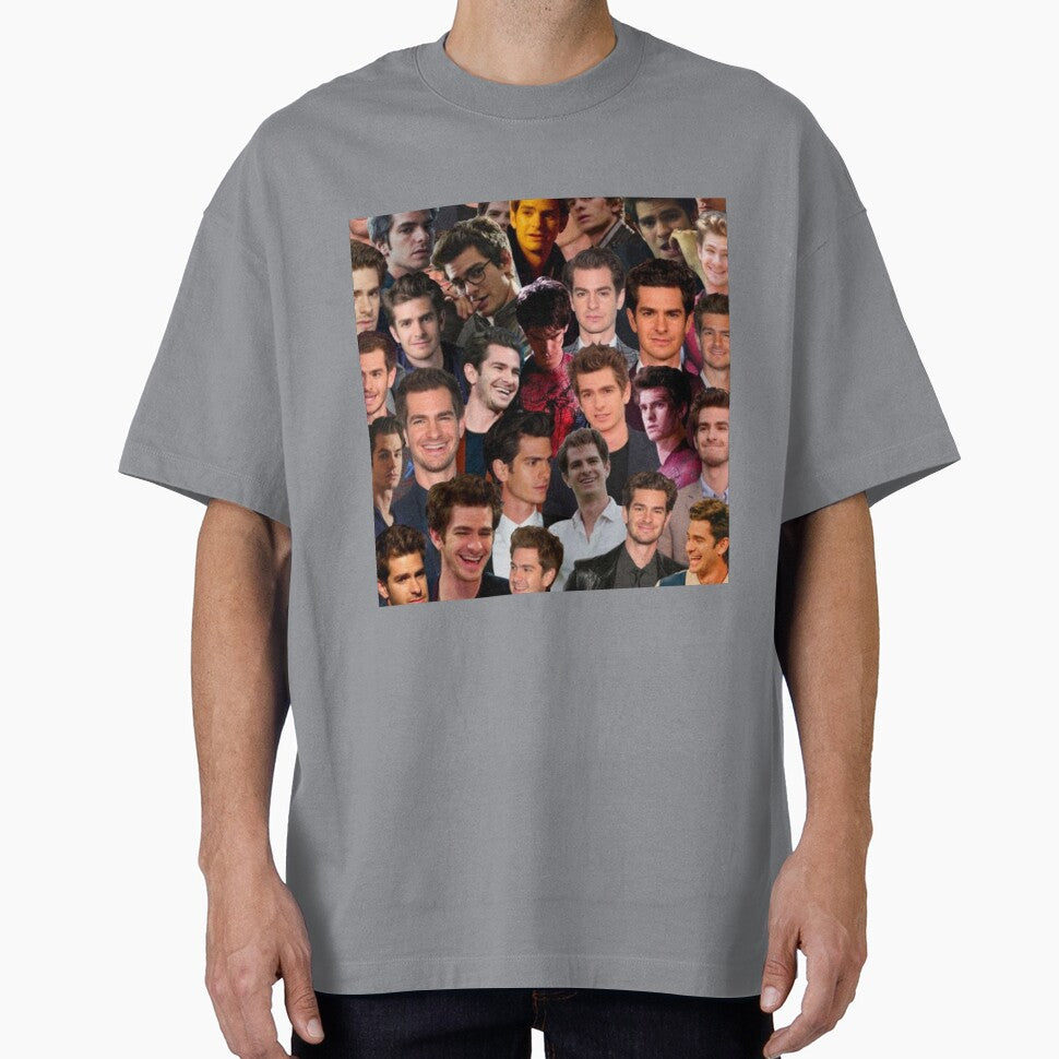 andrew garfield collage Casual Print T-Shirt
