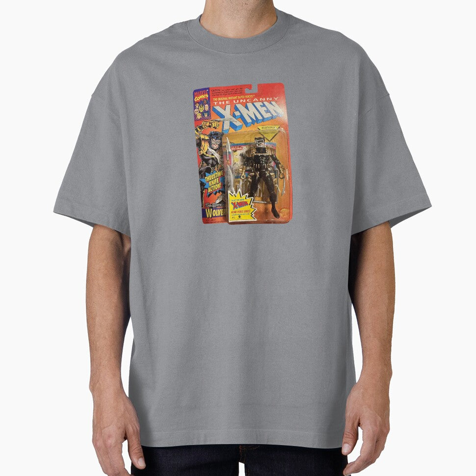 5th Edition Wolverine Action Figure Casual Print T-Shirt