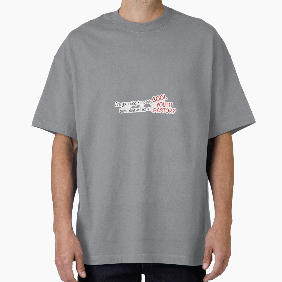 Are you going to go into battle dressed like a cool you pastor? Casual Print T-Shirt