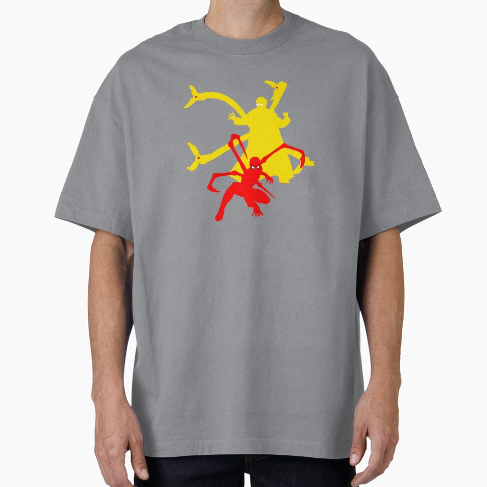 Doc Octopus and Iron Spider Casual Print T-Shirt