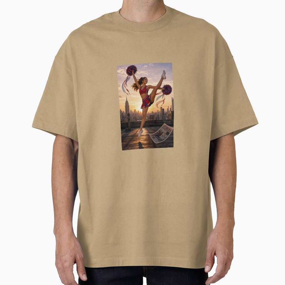 Cheerleader in Red Uniform Spiderman Brand New Day Vintage-Inspired T-Shirt