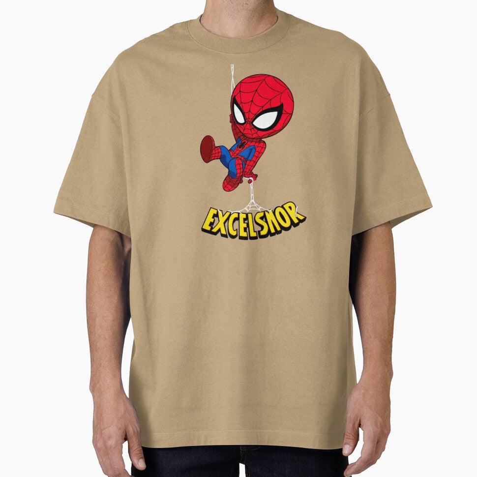 Chibi Spiderman Casual Print T-Shirt