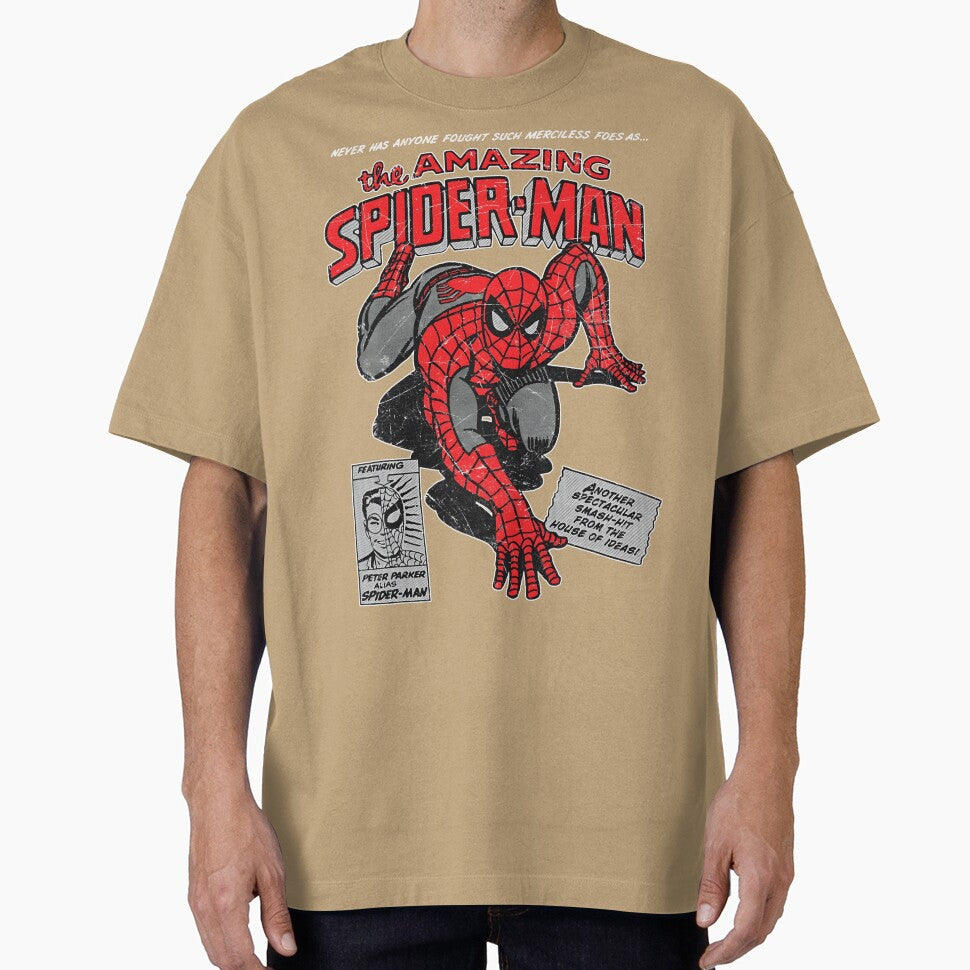 Amazing Web Hero Vintage Comic Style Action Superhero Retro Classic T Shirt Retro Style Tee