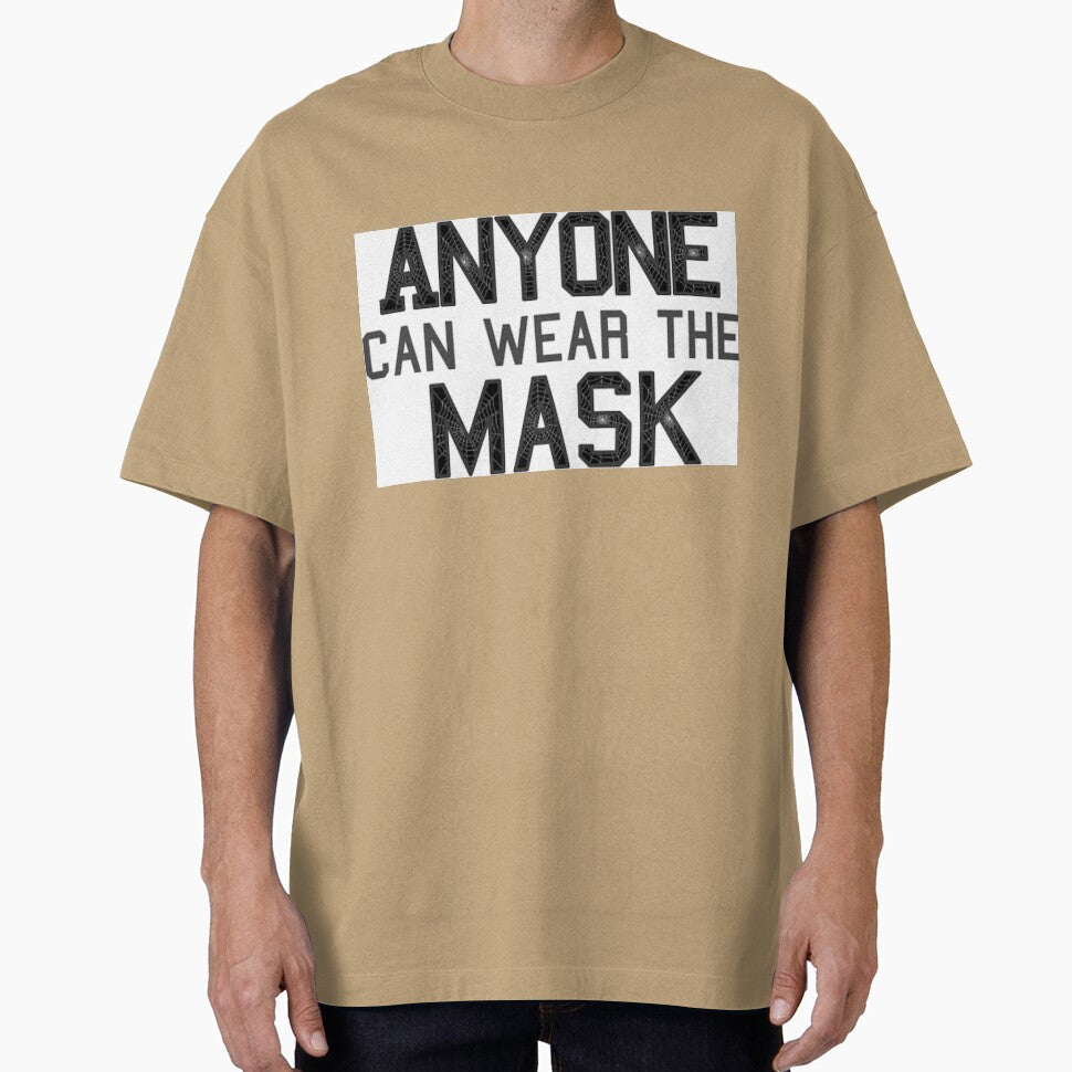 Anyone can wear the mask (Noir) Vintage-Inspired T-Shirt
