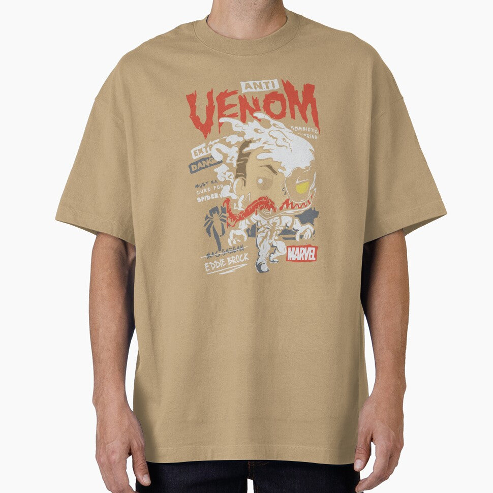 anti venom Casual Print T-Shirt