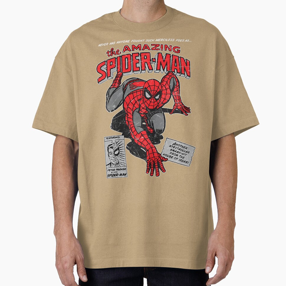 Amazing Web Hero Vintage Comic Style Action Superhero Retro Vintage-Inspired T-Shirt