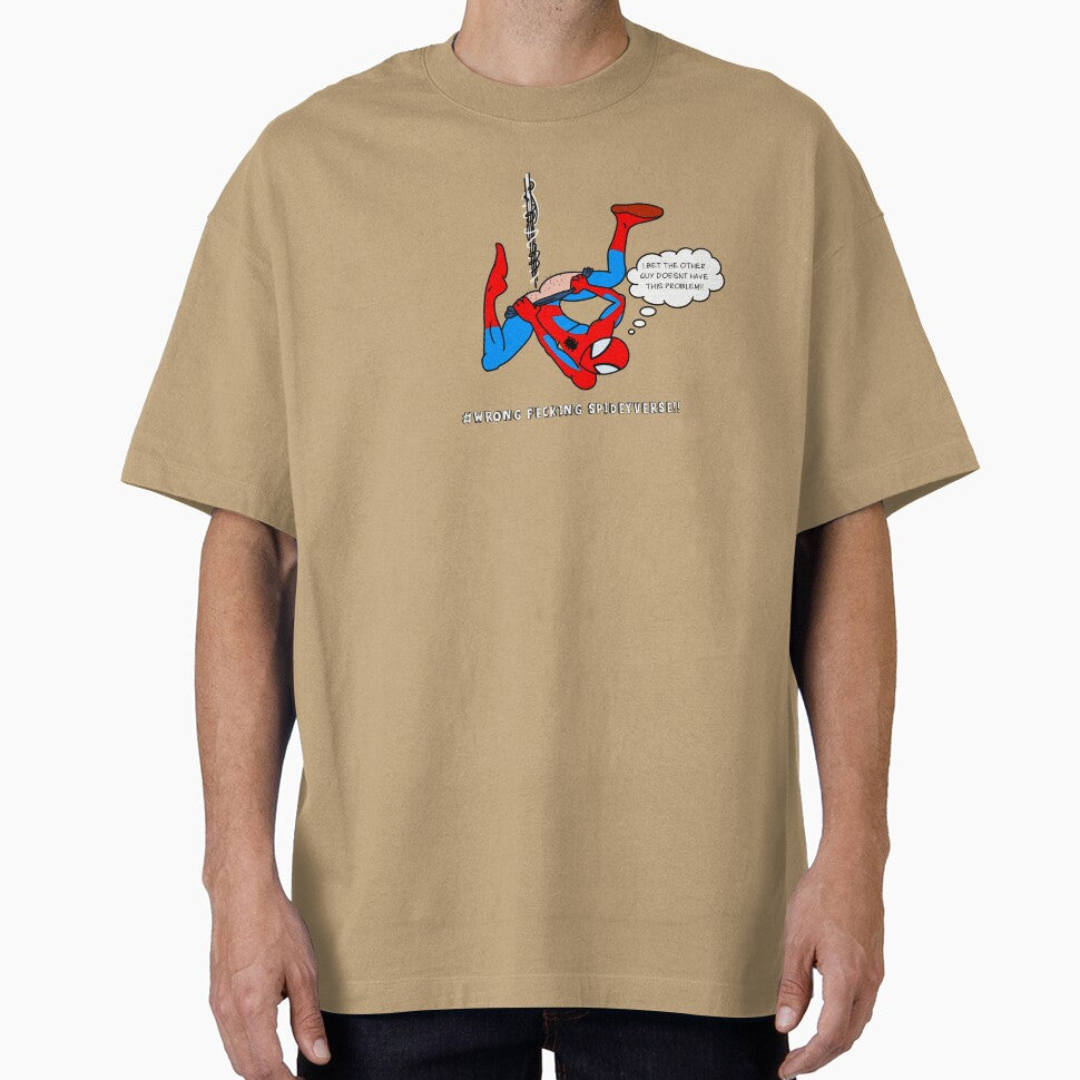Different Spiderverse Retro Style Tee