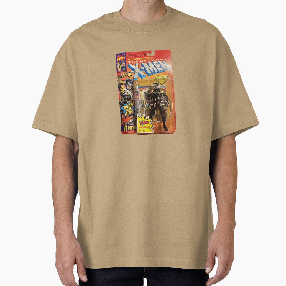 5th Edition Wolverine Action Figure Casual Print T-Shirt